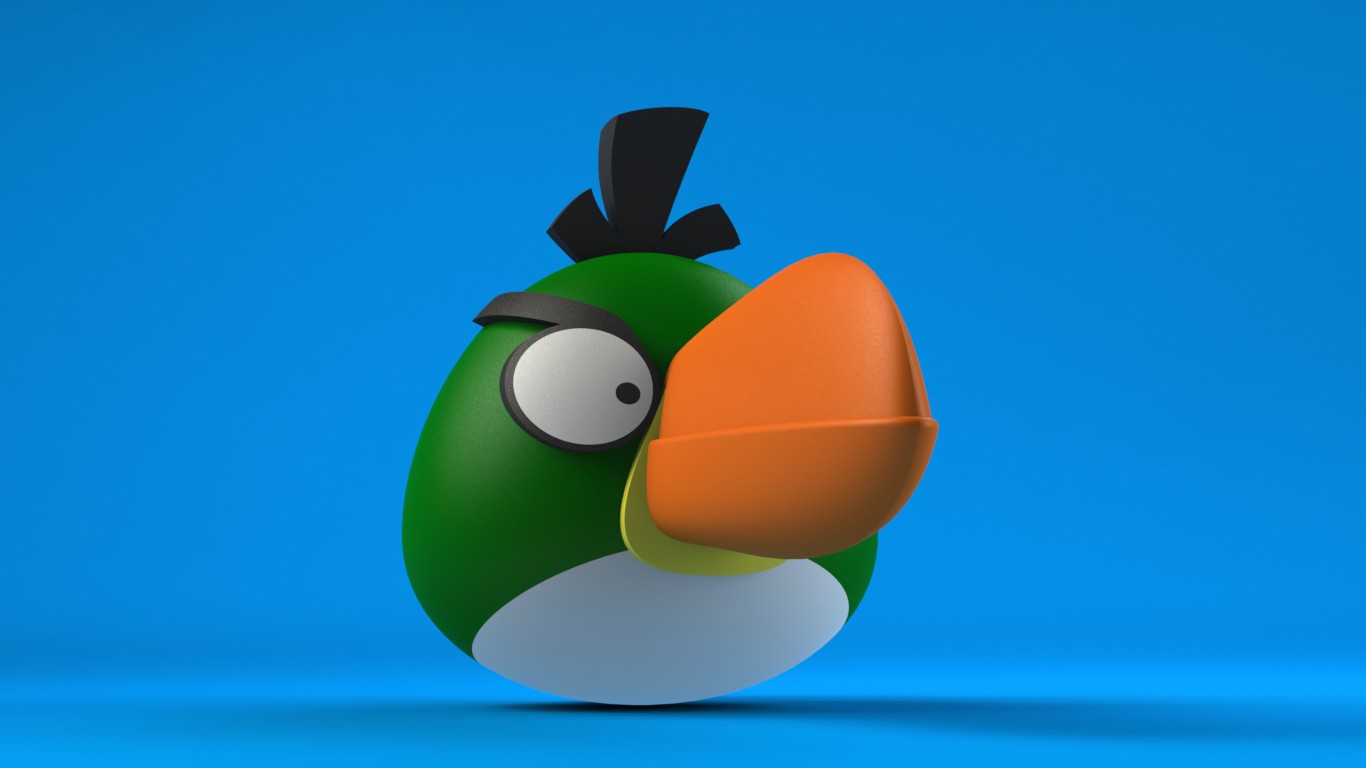 愤怒的小鸟+(绿色)